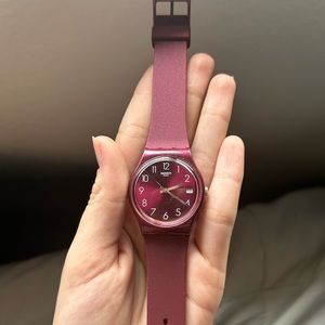 Swatch Swiss redbaya watch